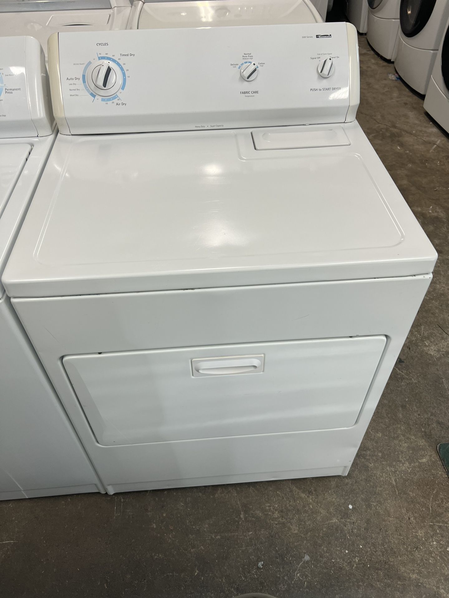 Kenmore Washer And Kenmore Electric Dryer