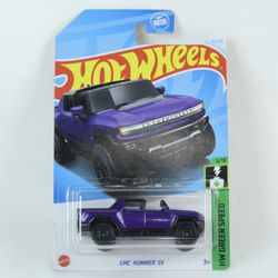 Hot Wheels Purple GMC Hummer EV Toy Car - NEW
