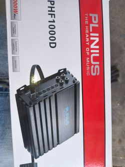 1000 watts RMS  bass amp brand new