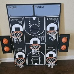 Wall basketball game