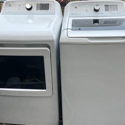 Matching Ge Large Capacity Washer And Dryer