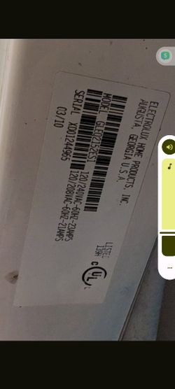 New Fridigidaire Heating Element 