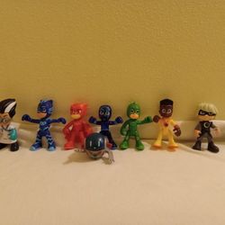 Pj Mask Lot With Accessories 