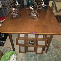 Cherry Finish Folding Table