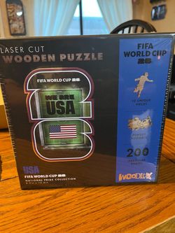 FIFA World Cup USA wooden puzzle