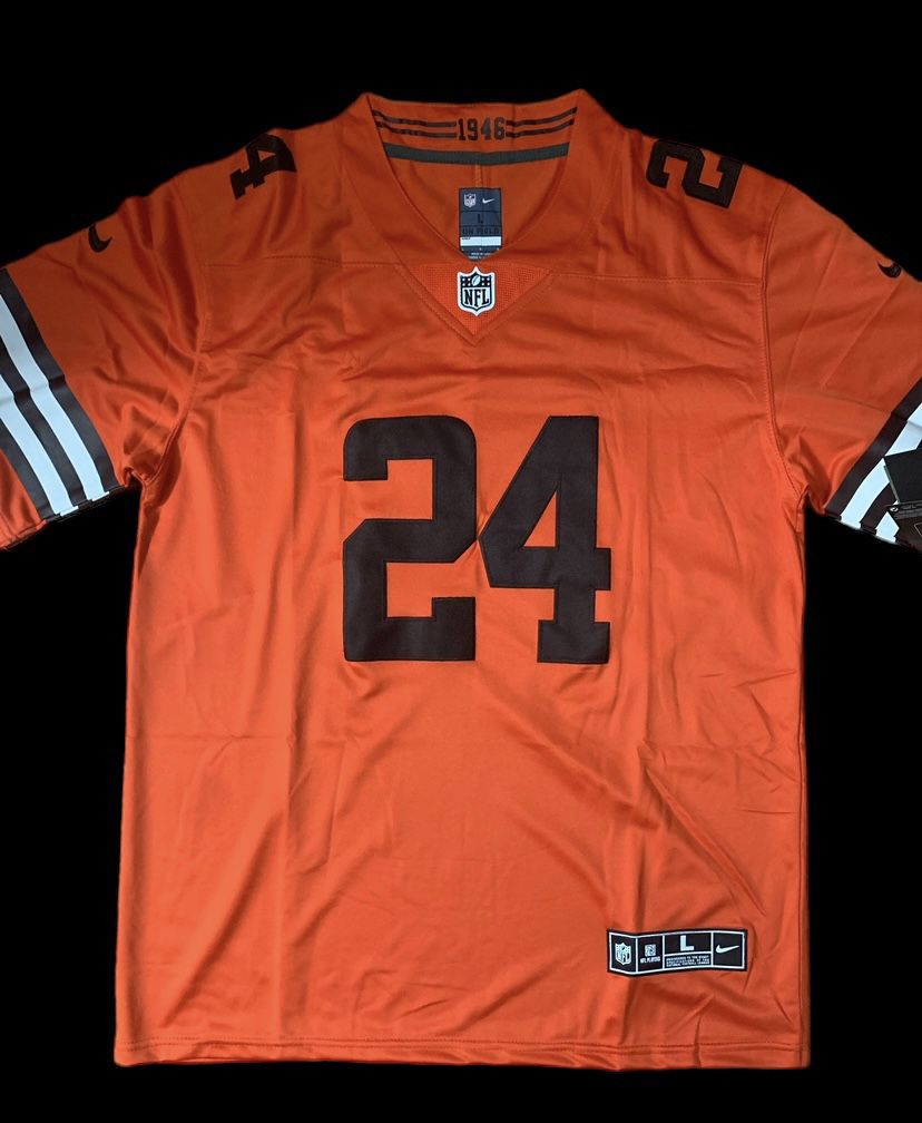 New Stitched Cleveland Browns Nick Chubb Jersey Youth Sizes And Mens Size  Large And 2XL