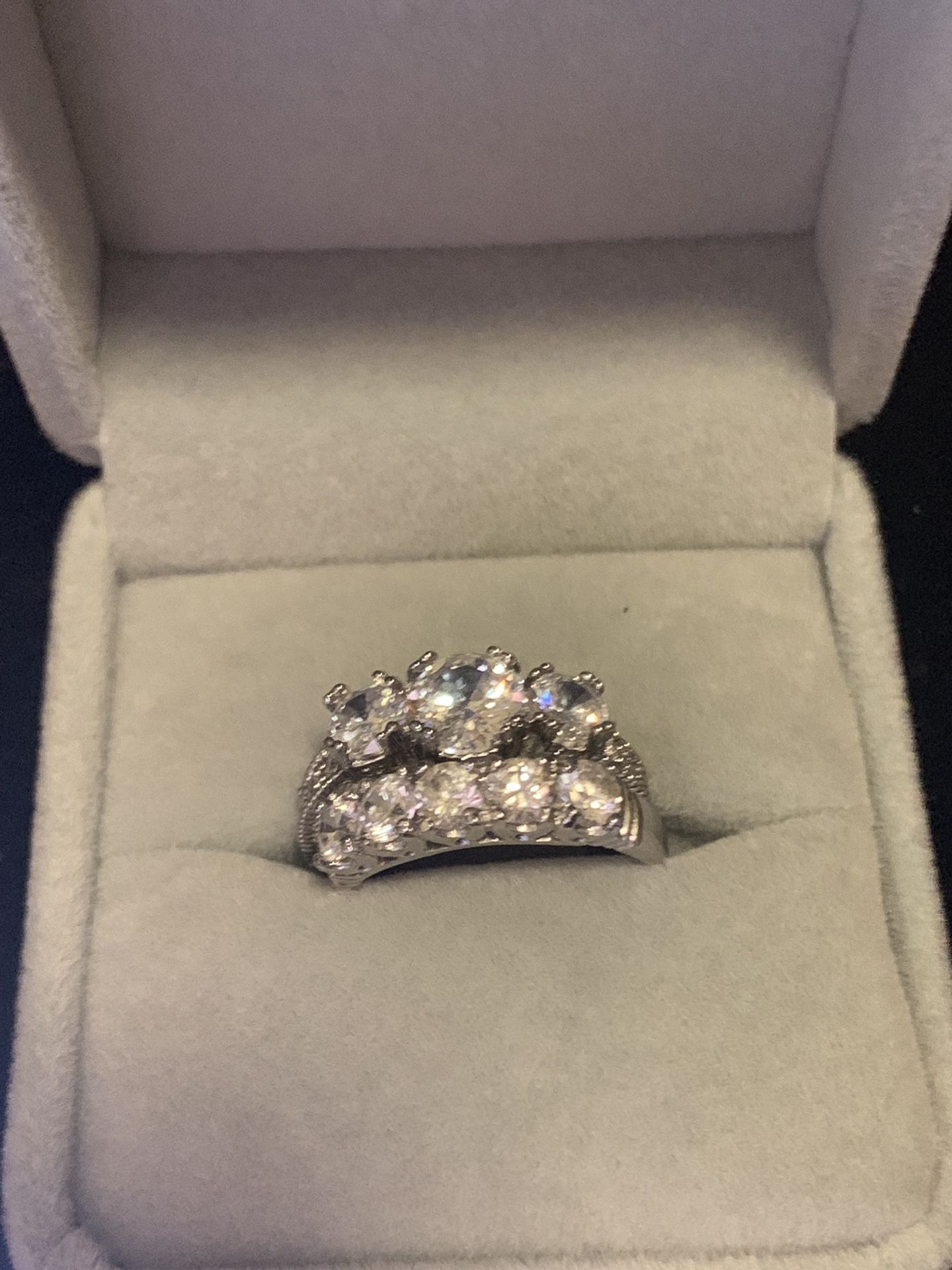 Rings Sterling Silver 925 Engagement Wedding