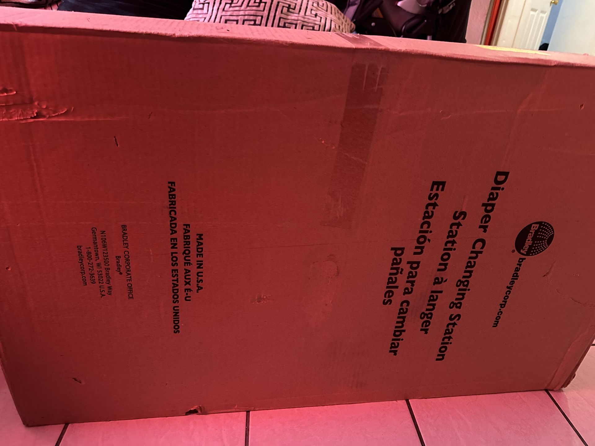 Bradley Diaper Changing Station Model 962