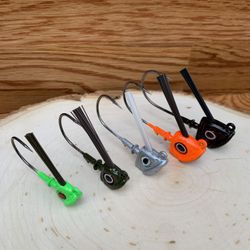 Fishing Tackle, Weedless Jig heads, Jigs, Spinnerbaits (other colors available)
