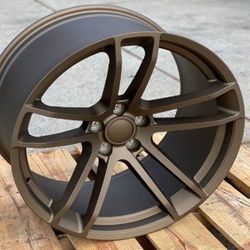 Dodge Charger 20 “ new Matt bronze srt styie rims tires set