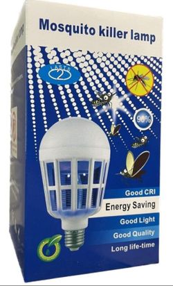 LED Mosquito Killer Light Bulb – Bug Zapper – E26/E27 – NEW