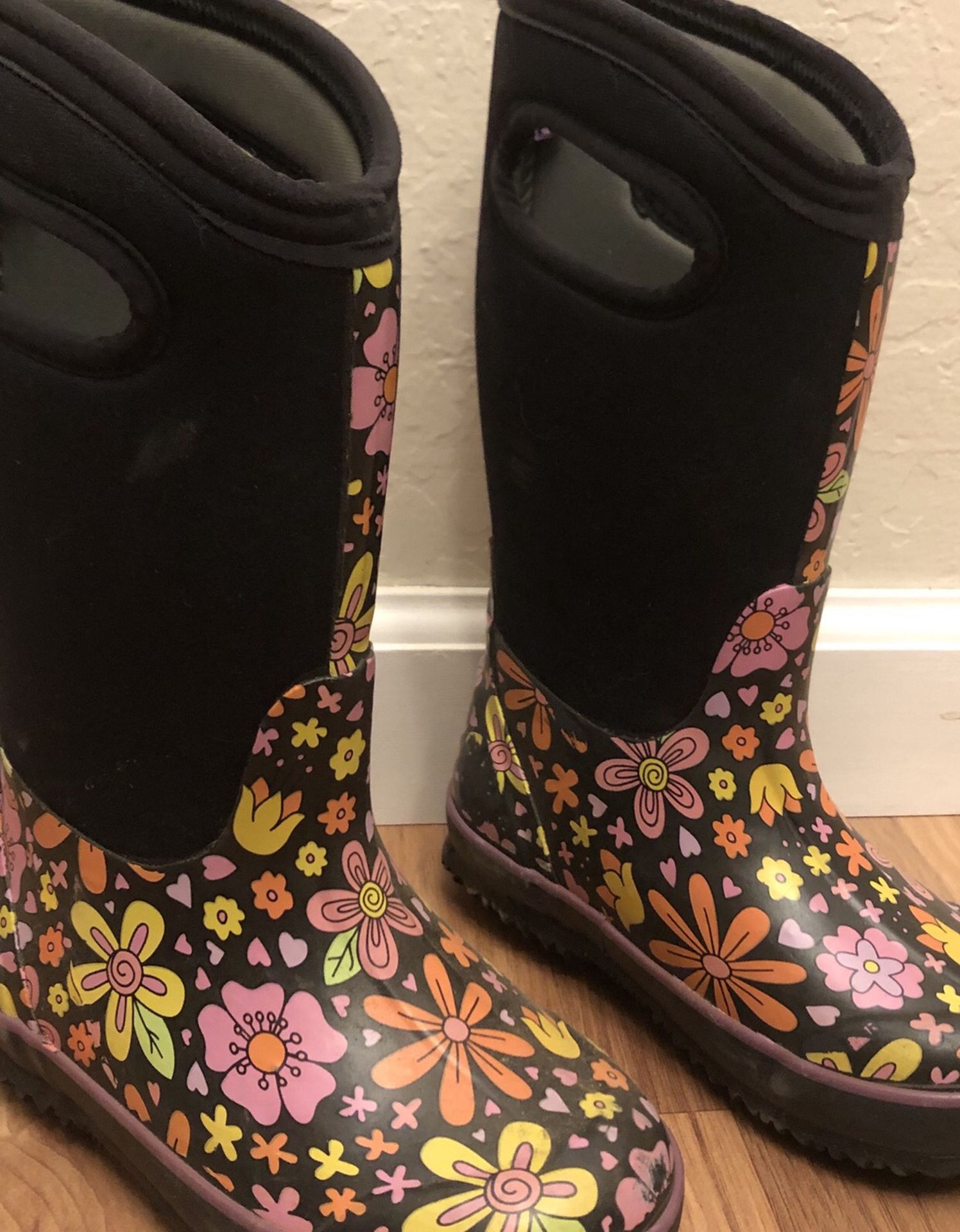 Kids Snow / Rain Waterproof Boots - Size 11