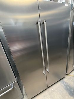 48” KITCHENAID BUILT IN STAINLESS STEEL REFRIGERATOR