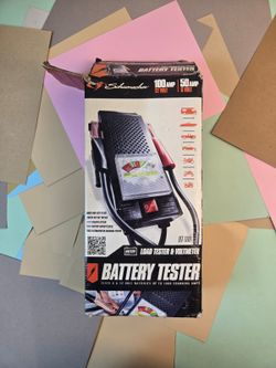Schumacher BT-100 6V 12V Battery Load Tester Voltmeter with Box