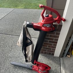 Toro Leaf Blower and Toro Leaf Blower Vacuum