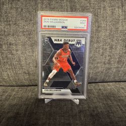 ZION WILLIAMSON rookie card 269 psa 9