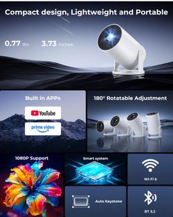 Clokowe mini projector