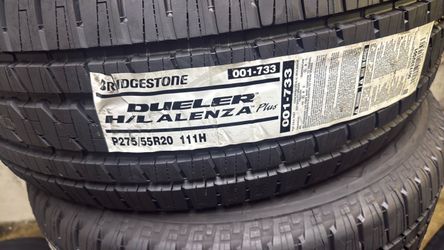 Bridgestone Dueler H/L Alenza Plus P275/55R20 111H