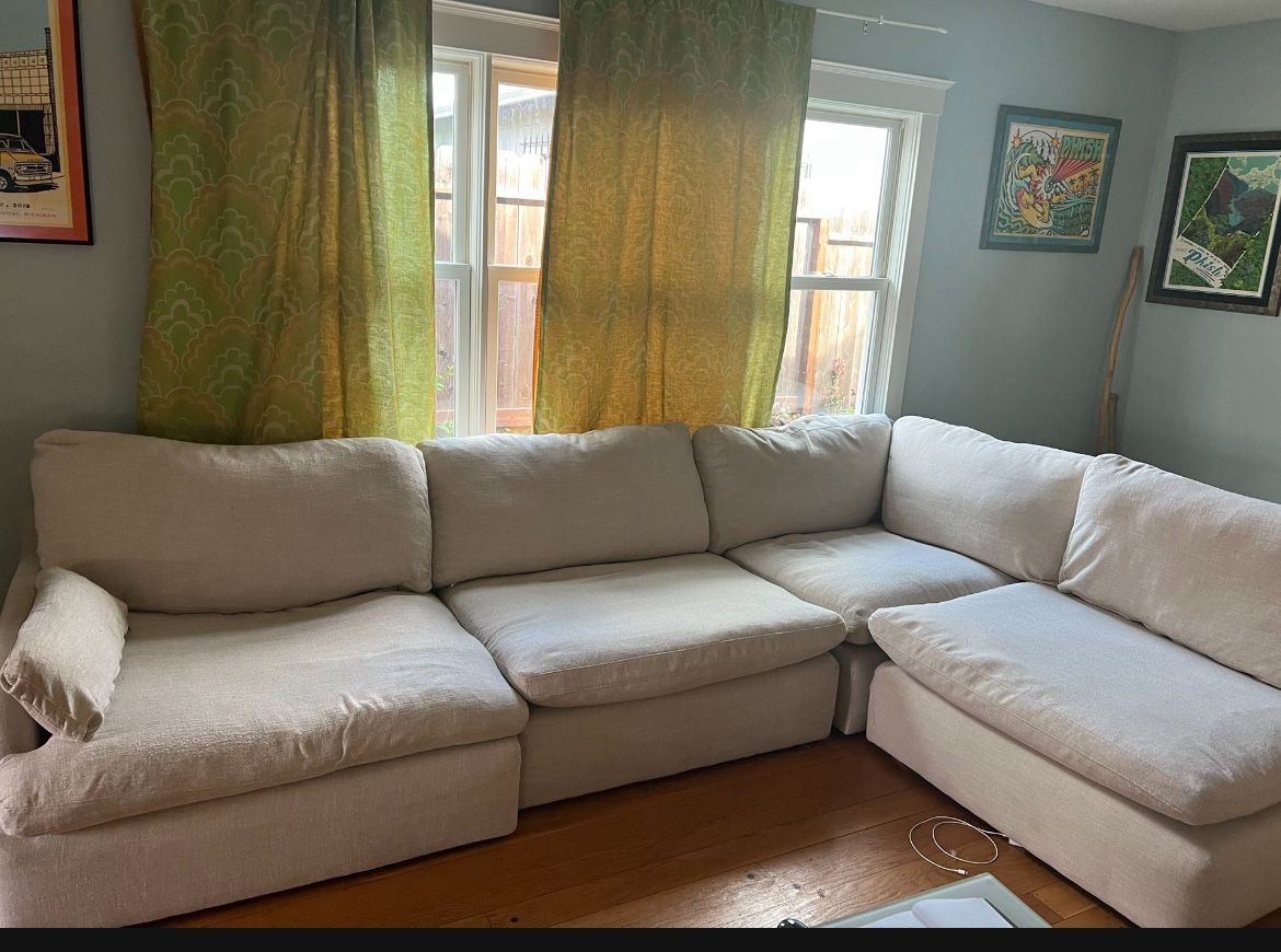 Linen Down Sectional