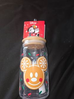 Mickey Mouse Christmas Gingerbread tumbler