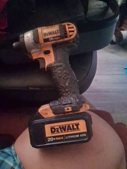Dewalt  impact with battery