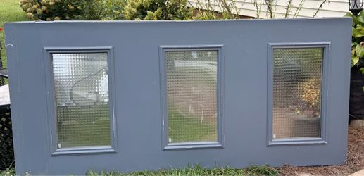Exterior Modern Front Door Glass Panes