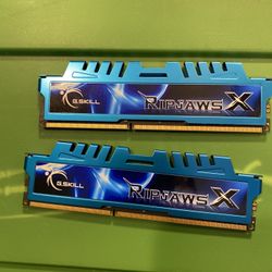 Dual DDR3-2400 G.Skill Ripjaws PC3-19200 8GBx2 