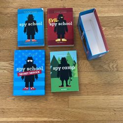 Spy School Books and Space Case by Stuart Gibbs 