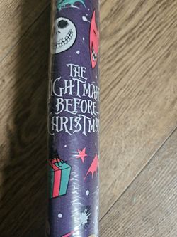 The Nightmare Before Christmas 🎄 🎃 Wrapping Paper 