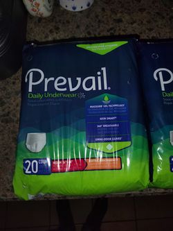 Prevail daily underwear