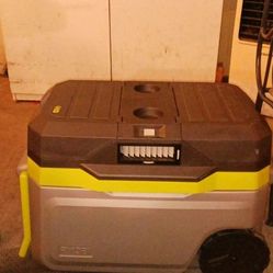 Ryobi Cooler/Ice Chest  With Built In Fan