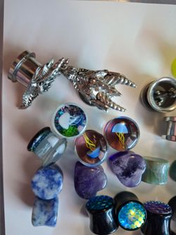 12mm 1/2" gauge jewelry
