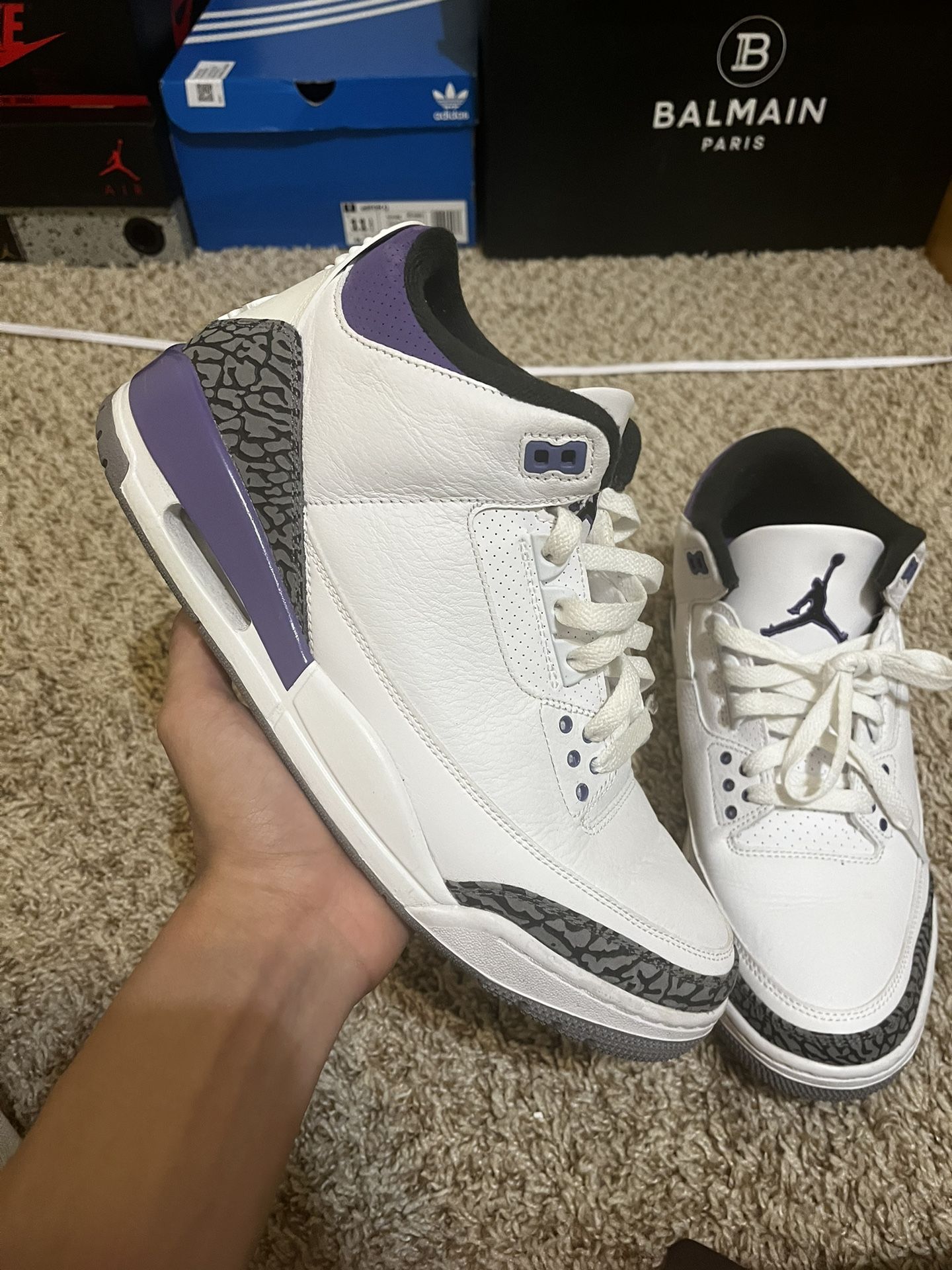 Jordan 3 Dark Iris