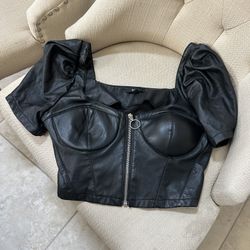 Leather Top 