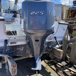 2008 Yamaha 225 HP 4-Stroke 20" Outboard Motor 