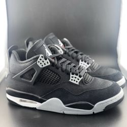 Jordan 4 Retro SE Black Canvas Sz 11.5