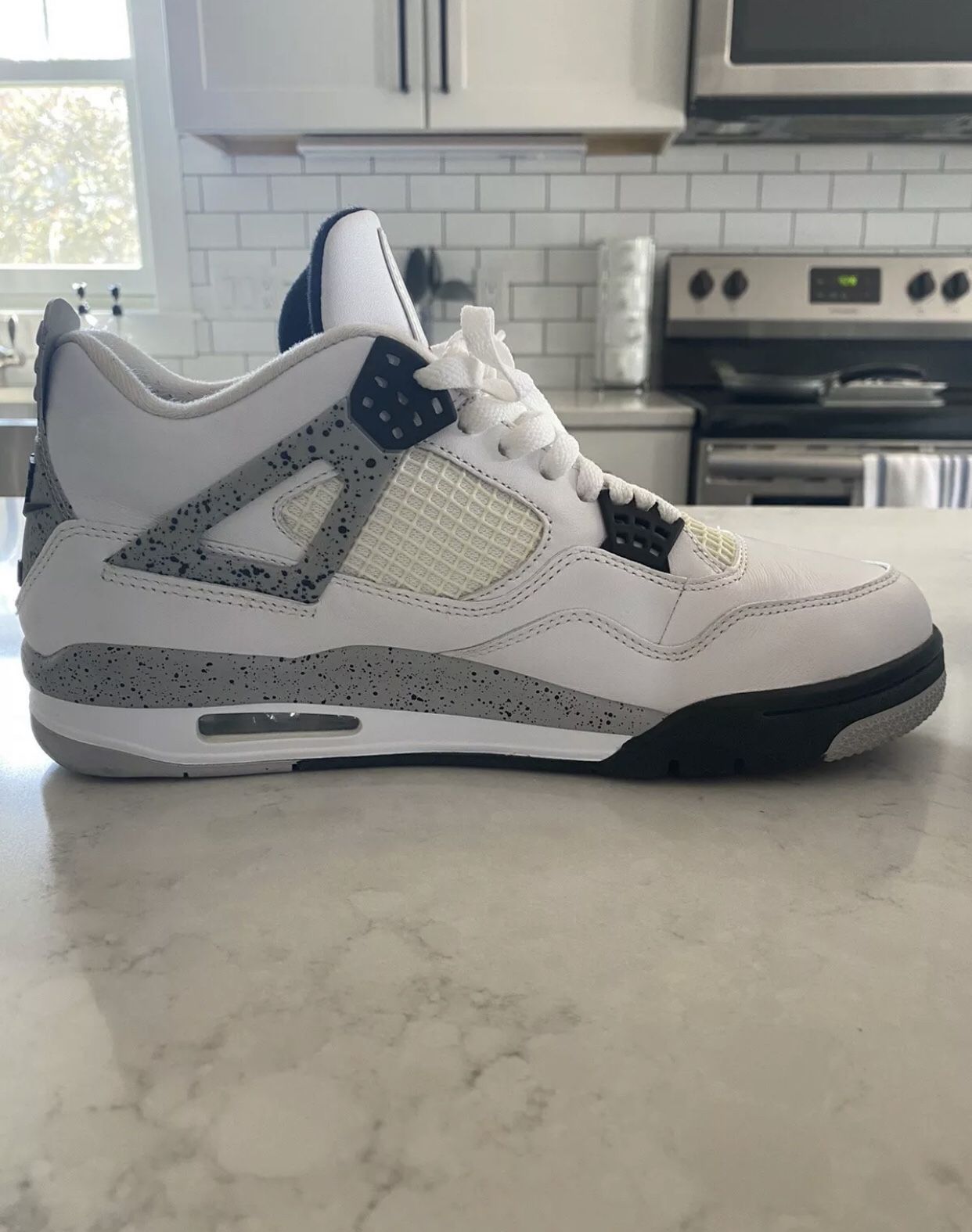 Nike Air Jordan Retro Cement 4s Size 9.5 Og All for Sale in Houston, TX - OfferUp