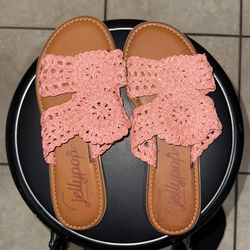 Jellypop coral sandals