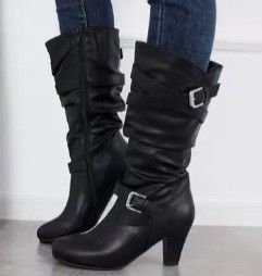 Women's Black Boots Size 10
