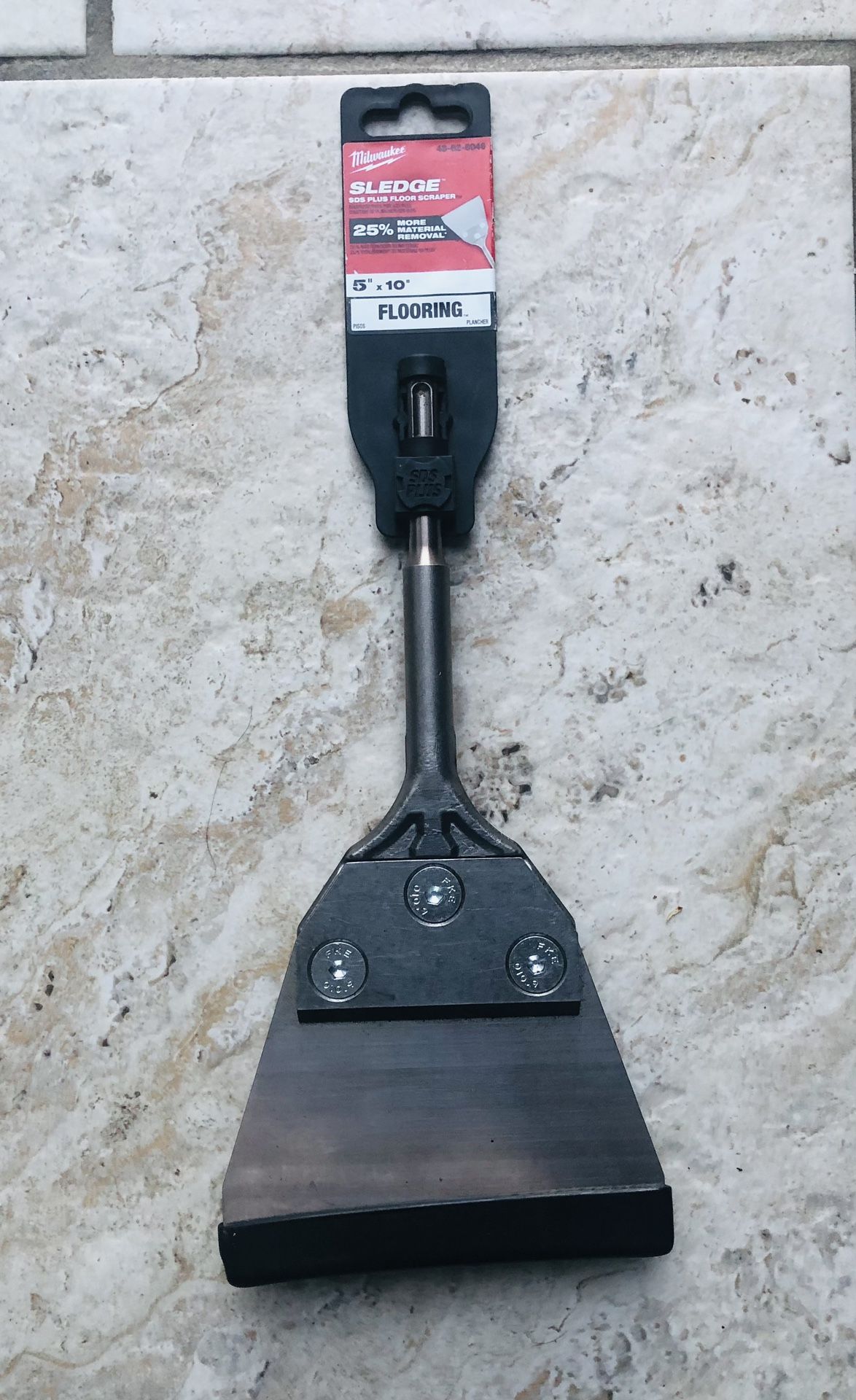 Milwaukee 5 in. x 10 in. SLEDGE SDS-PLUS Floor Scraper
