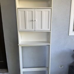 White Storage Shelf 