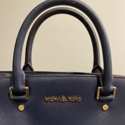 Michael Kors Selma Saffiano Leather Satchel