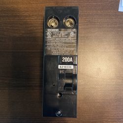 Siemens QNR 200amp Breaker 