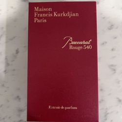 Maison Francis Kurkdjian Rouge 540 Eau De Parfum 200ML Bottle