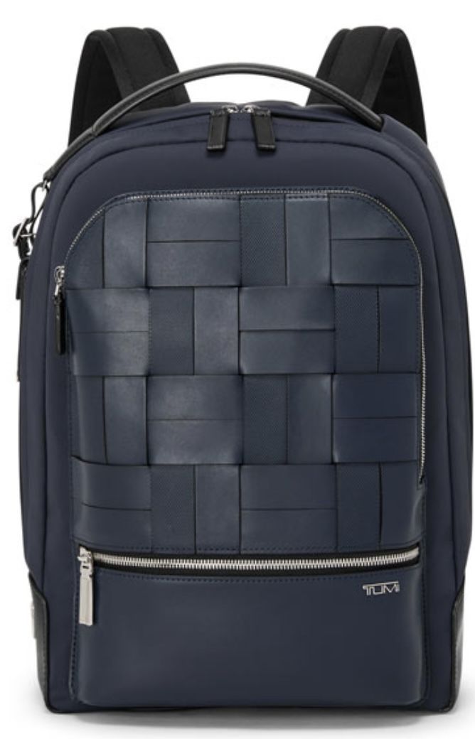 Tumi HARRISONBradner Backpack Colour Navy Woven
