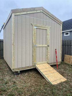 10x12 Gable Style Shed Lofted 