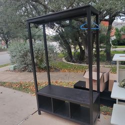 Cube,  Storage,  Bench,  Coat Rod,  Shelf