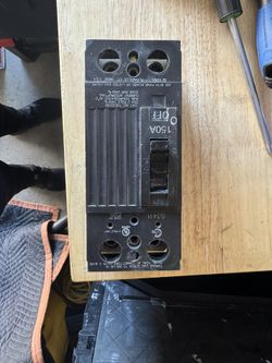 150a 120/240 Main Circuit Breaker