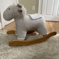 POTTERY BARN KIDS LAMB ROCKER
