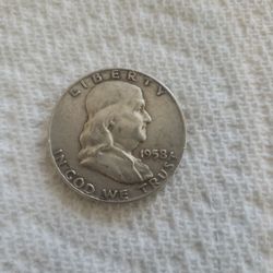 1958 D BEN FRANKLIN 90% SILVER COLLECTABLES  20 FIRM!!!